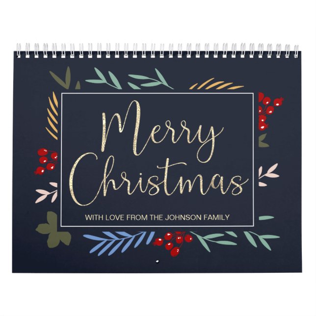 Personlig Foton - julkalender Kalender (Omslag)