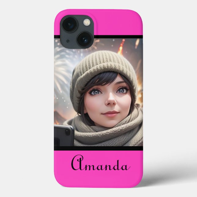 personlig fotosmart nyare rosa (Baksida)