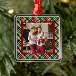 Personlig fotot metall ornament