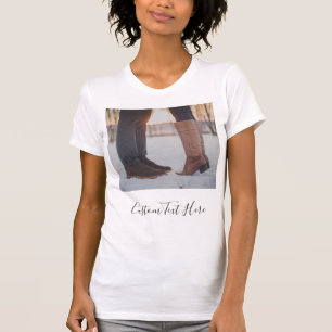 Personlig fotot-skift med Anpassningsbar T Shirt