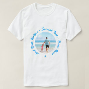 Personlig fotot-skift med Anpassningsbar T Shirt