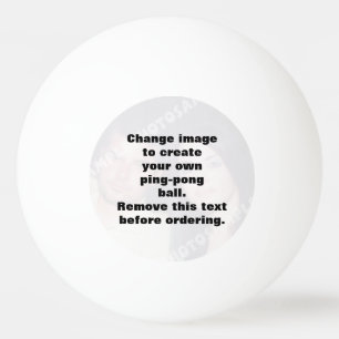 Personlig fototennis bord tennis pingisboll