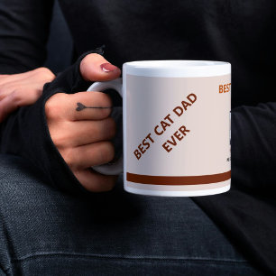 Personlig Fototext För Djurfoto Roligast Presenten Jumbo Mugg
