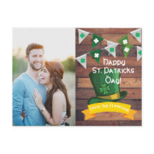 Personlig Fotovykort | St. Patricks Day