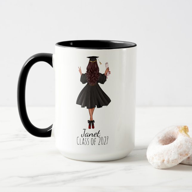 Personlig fräck examenskaffemugg mugg (Med munk)