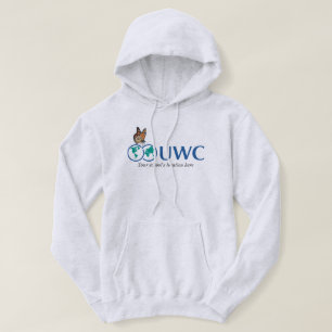 Personlig fram och bak UWC-fjäril Hoodie