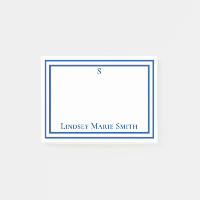 PERSONLIG FRAMED PostIT-anteckningar Post-it Block (Framsida)