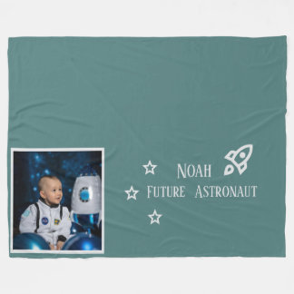 Personlig framtida astronaut barn fleecefilt