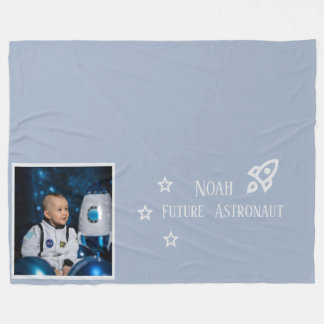 Personlig framtida astronaut barn fleecefilt