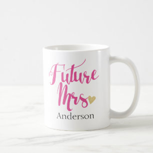 Personlig framtida Fru Bride-to-Be3 Kaffemugg