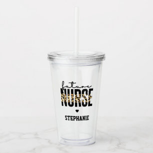 Personlig Framtida gåvor från Nurse Student Take Away Mugg