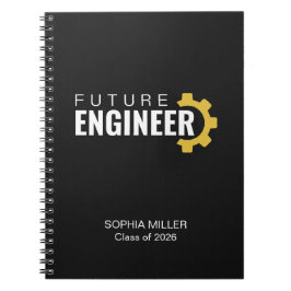 Personlig framtida ingenjörsexamen anteckningsbok
