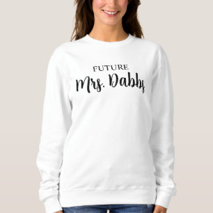Personlig framtida Mrs-skjorta, Förlovningspresent T Shirt