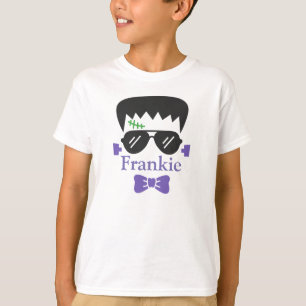 Personlig Frankenstein Halloween T-Shirt