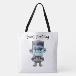 Personlig Frankenstein Treat Tote Bag Tygkasse