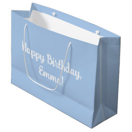 Personlig Fransk Blue Larft Gift Bag