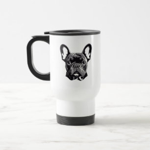 Personlig Fransk Bulldog Black and White Resemugg