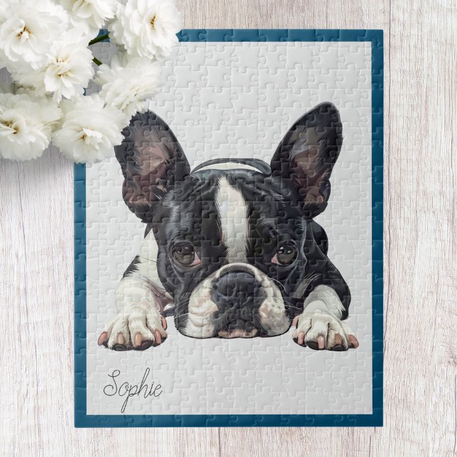 Personlig fransk bulldog-pussel pussel (Skapare uppladdad)