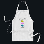 Personlig Fransk Macaron Watercolor Baker Förkläde<br><div class="desc">Anpassa en åt dig själv eller skapa dem för en bakande party-gåva. Hur som helst kan du njuta av att ha en egen anpassningsbar-apron för bakning med min fransk macaron art och ord "La Vie est Belle" i en modern typsnittstyp. Chic och elegant, modern och tankfull. Rosa, gult och blåmakaron...</div>