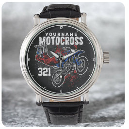 Personlig Freestyle Motocross Tävla FMX-test Armbandsur