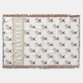 Personlig Frenchie (maskerad) Filt