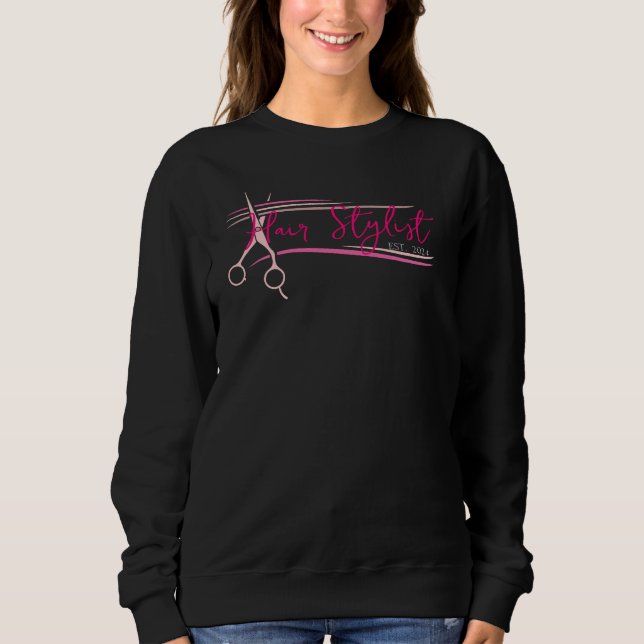 Personlig frisör t shirt (Framsida)