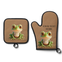 Personlig Frog Kitchen Gift Redigera text