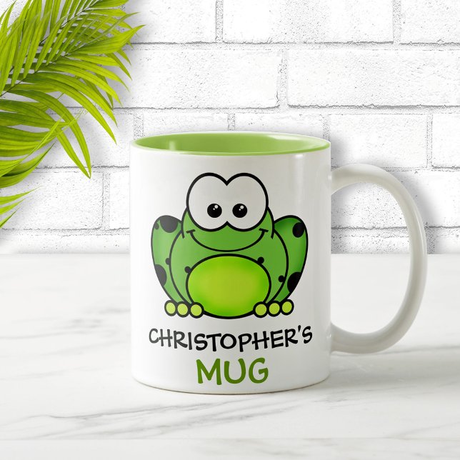 Personlig Frog Mugg (Skapare uppladdad)
