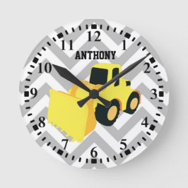 Personlig Front End Loader Construction Lastbil Rund Klocka