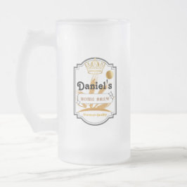 Personlig Frosted Beer Mugg