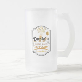 Personlig Frosted Beer Mugg
