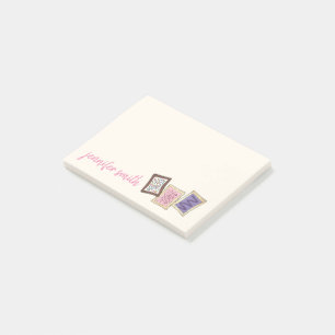 Personlig Frosted Toaster Pastry Breakfast Food Post-it Block