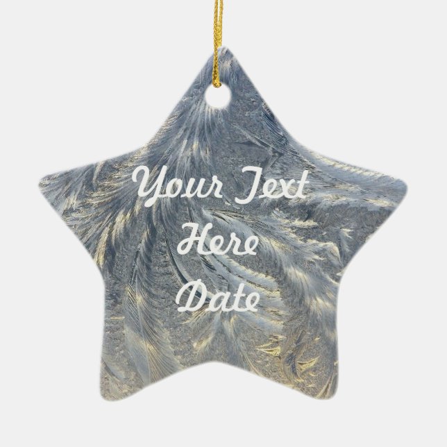 Personlig Frosty Ornament (Framsidan)