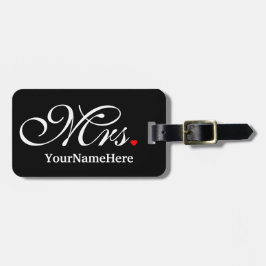 Personlig fru Bride, hans nykomlingar Bagagebricka