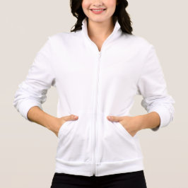 Personlig Fru bröllop zip upp jacka för brud T-shirt