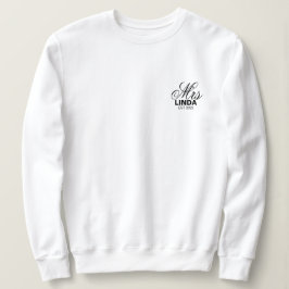 Personlig Fru med namn, Förlovning, brud T Shirt