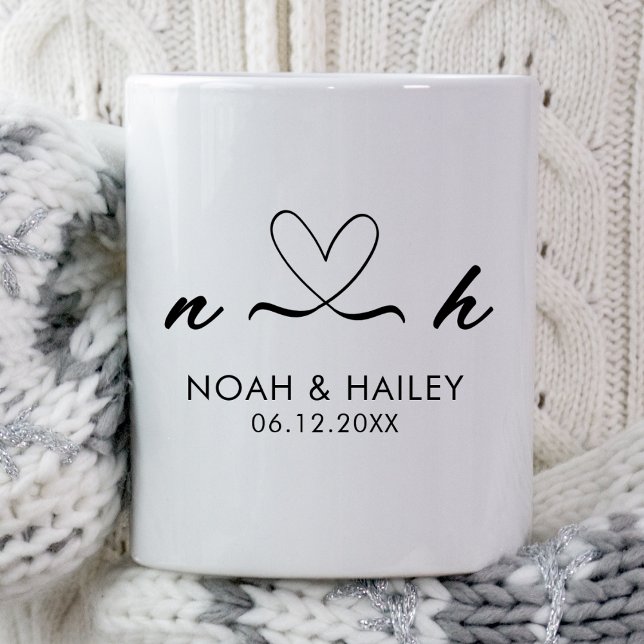 Personlig: fru New Bride Groom Make Kaffemugg (Skapare uppladdad)