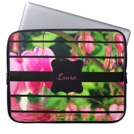 Personlig Fuchsia-design Laptop Sleeve