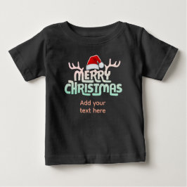 Personlig fuljul barn baby t-shirt