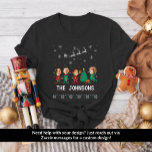 Personlig Funny Ansikte Photo jul Elf-familjen T Shirt<br><div class="desc">Gå in i festandan med vår Anpassningsbar Elf Ansikte Matching Shirt till jul! Anpassa varje skjorta med en bra design och lägg till ansiktet för din familj så att det blir unikt för dig. De här matchande skjortorna är perfekter för helgdag, familjefotor eller mysiga julförmiddagar. Fira jul i stil med...</div>