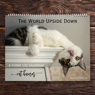 Personlig Funny Cat Calendar Kalender