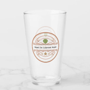 Personlig Funny förskrivning Beer Glass Glaskopp