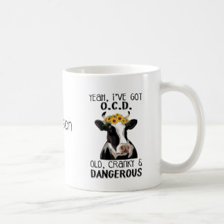 Personlig Funny I har OCD Kaffemugg