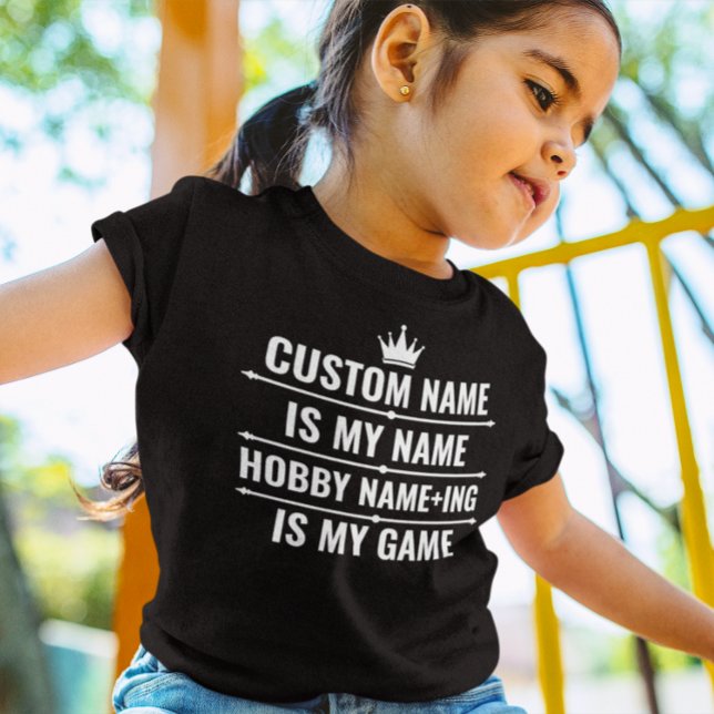 Personlig Funny Job och Hobby Namn T Shirt (Skapare uppladdad)