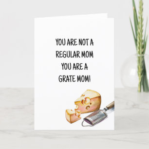 Personlig Funny Mamma, Grandma Mors dag Card Tack Kort