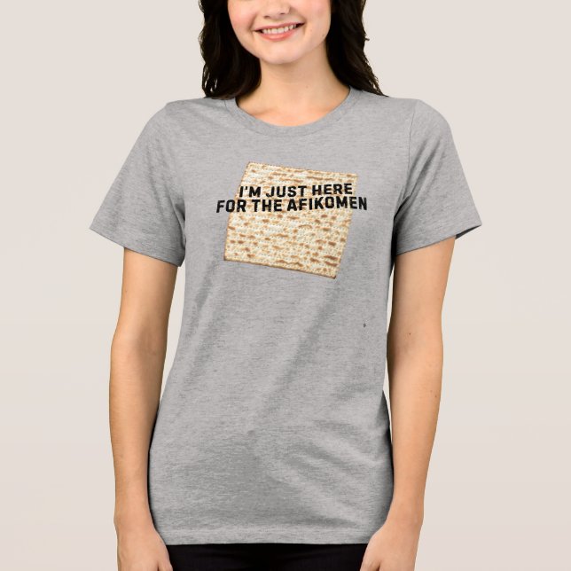 Personlig Funny Matzoh Passover T Shirt (Framsida)