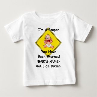 Personlig Funny Nyfödd bebis T-Shirts