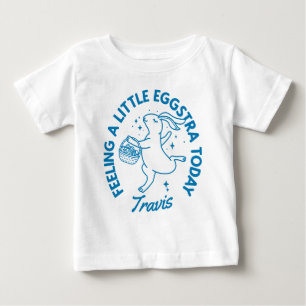 Personlig Funny Påskhare Shirt med Namn T
