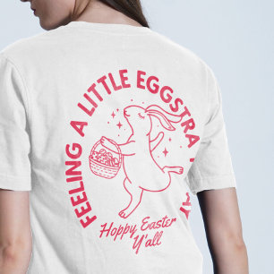 Personlig Funny Påskhare Shirt med Namn T