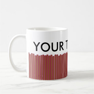 Personlig Funny Privacy Fence Graphic Kaffemugg